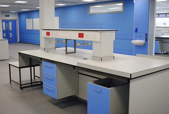 reagent shelving for hospital laboratory furniture