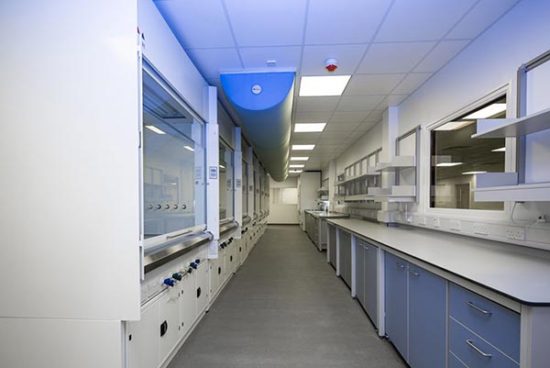 lab fit out fume cupboards