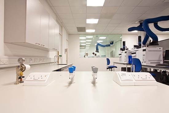 water analytical testing lab built by interfocus