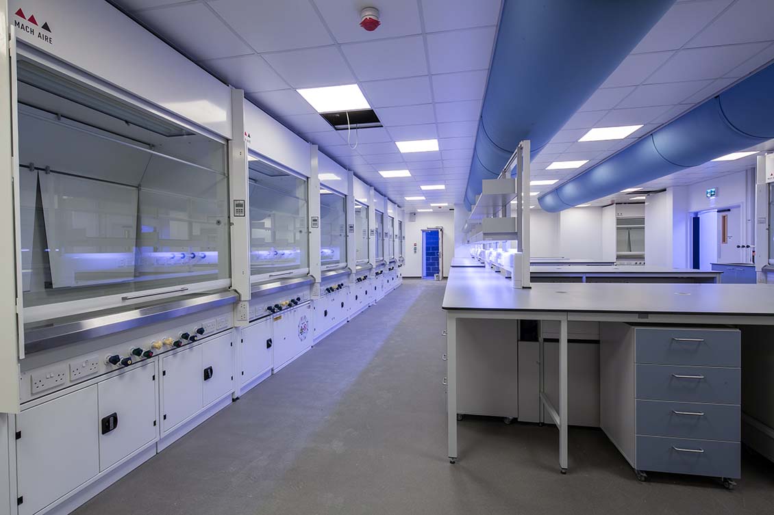 Cambridge University Research Laboratory Installation