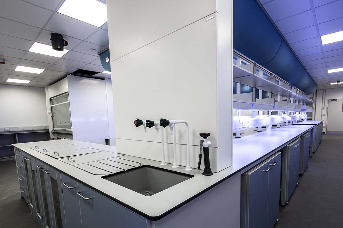 research laboratory sink unit