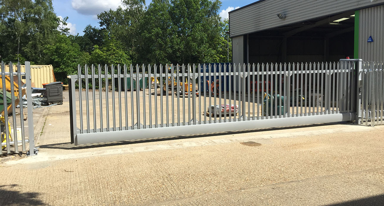 turnkey lab security gates installed