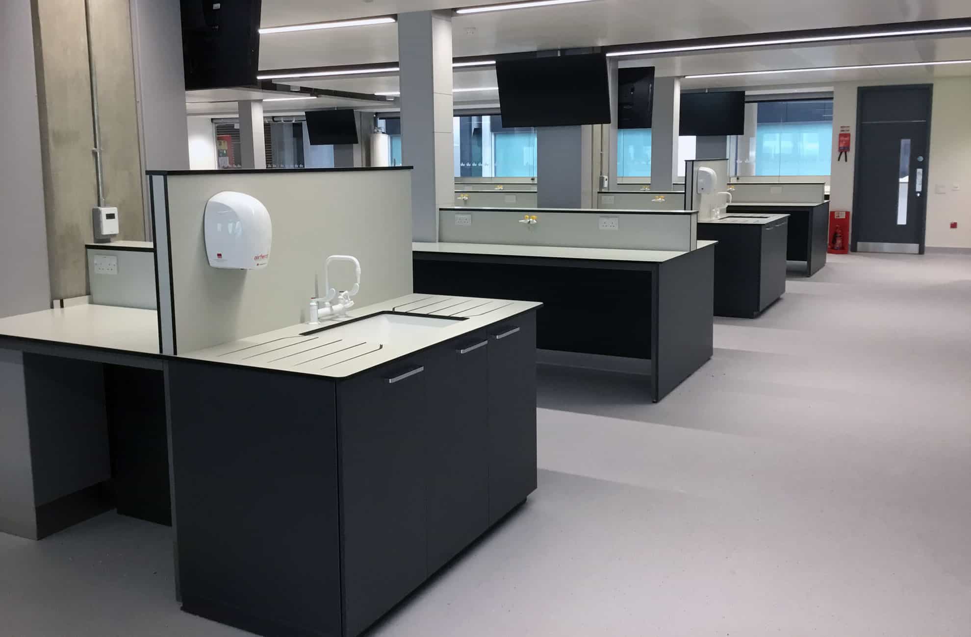 laboratory furniture installation and lab fit out